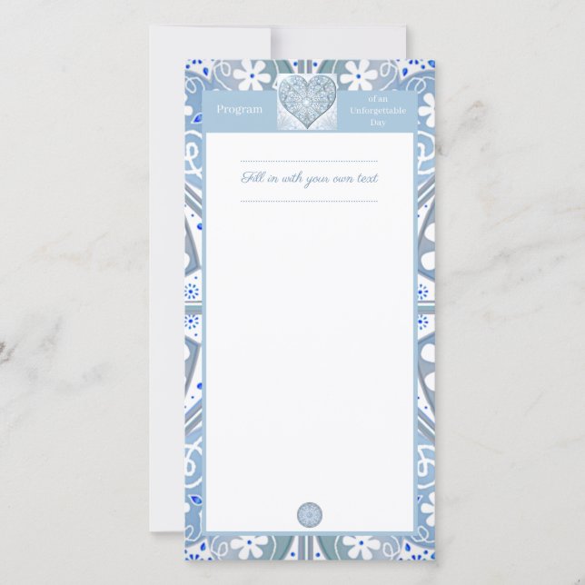 Ceramic Lace Light Blue (Front)