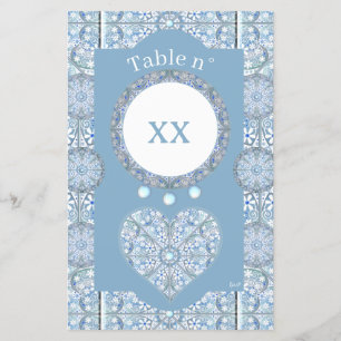 Ceramic Lace Light Blue