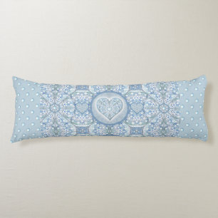 Ceramic Lace light blue, Body Cushion