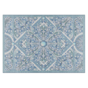 Ceramic Lace light blue, Cutting Board