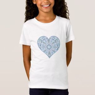 Ceramic Lace Light Blue T-Shirt