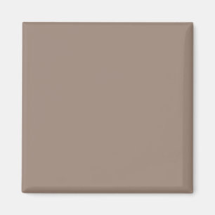 Ceramic Magnet   Minimalist Taupe   Elegant Gift