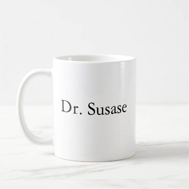Ceramic Mug, Custom Coffee Mug,  Custom Mug Gift,  (Left)