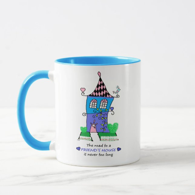 Ceramic Mug - Road to a Friend's House (Left)