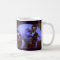Ceramic Mug with Violet Fine Art: Family Portrait