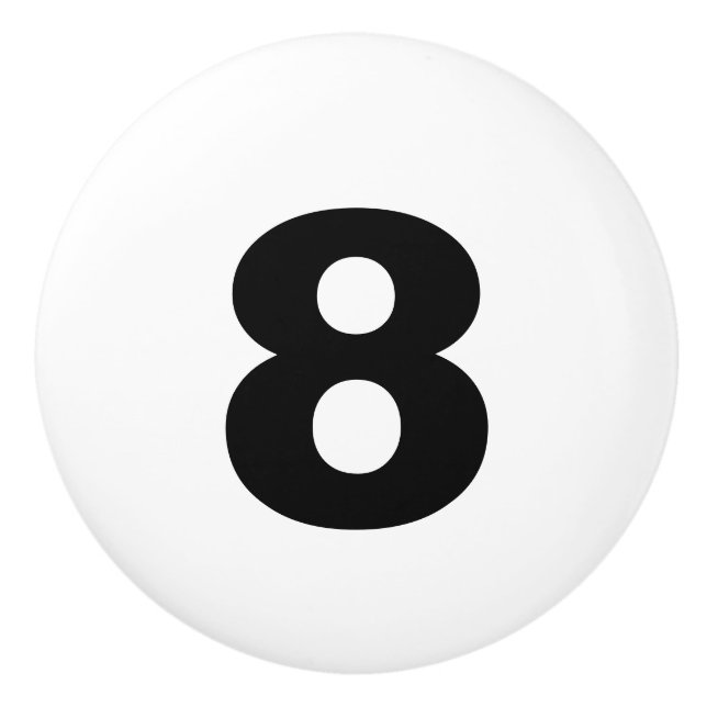 Ceramic Number Knob (Front)