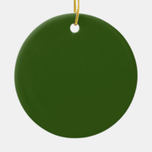 Ceramic Ornaments   Circle   Custom   Holiday