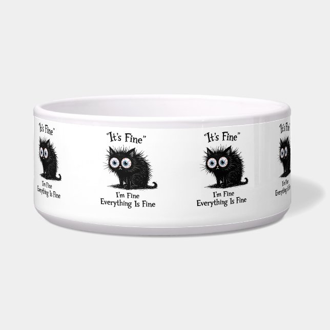 Ceramic Pet Bowl (Front)