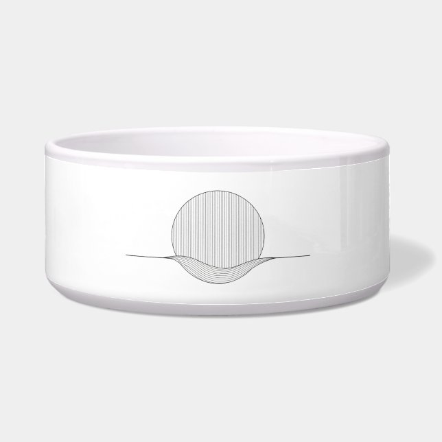 Ceramic Pet Bowl (Front)