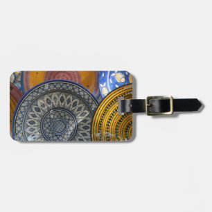 Ceramic Plates Luggage Tag