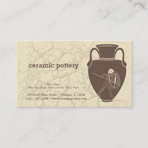 Ceramic Pottery Business Card