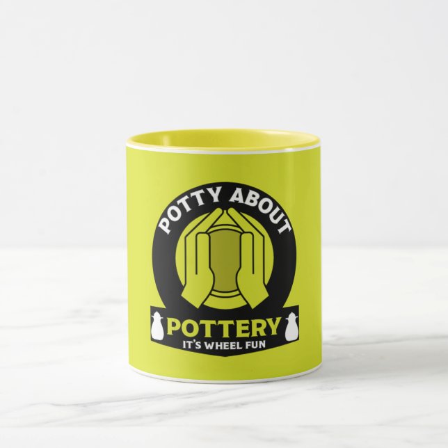 Ceramic Pottery Maker Mug (Center)