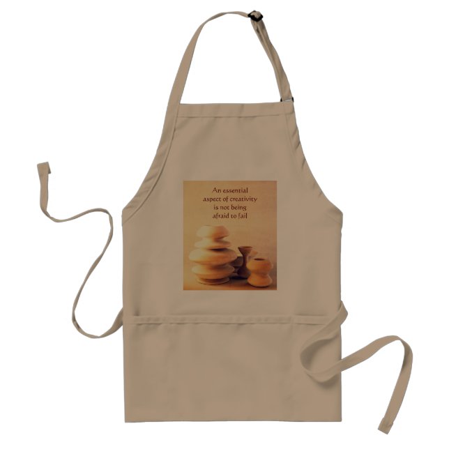 Ceramic Pottery Still Life I - Light and Shadow Standard Apron (Front)