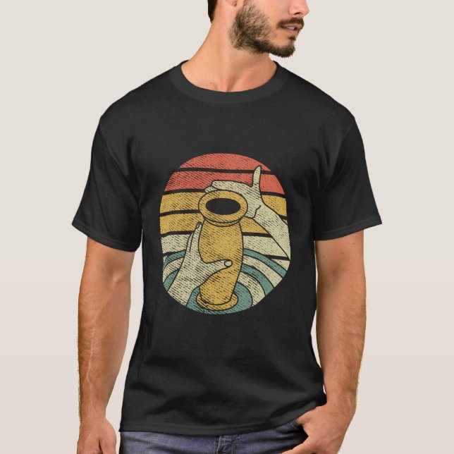 Ceramic Retro Kiln Pottery T-Shirt (Front)