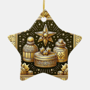 Ceramic Star Ornament