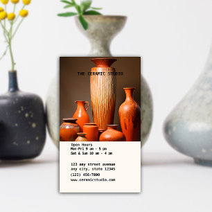 Ceramic Studio Business Card