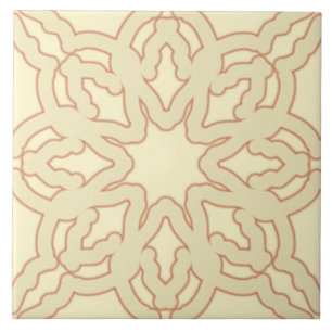 Ceramic Tile, An elegant yellow classic design  Tile