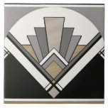 Ceramic Tile - Art Deco Fan Design<br><div class="desc">Beautiful Art Deco fan design.
Welcome all feedback & photo's of your purchases, which could help someone in making the right choice for their project.</div>
