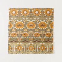 Ceramic Tile: Art Nouveau Style.
