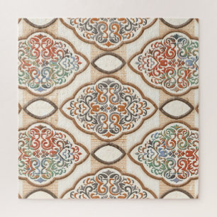 Ceramic Tile: Artistic Wall Decor Jigsaw Puzzle