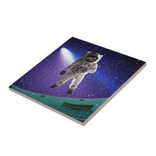 Ceramic Tile Astronaut