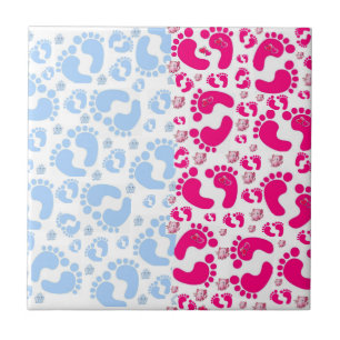 Ceramic Tile Bathroom Twin Girl Boy