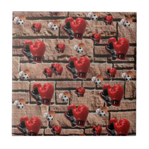 Ceramic Tile Boxing Gloves