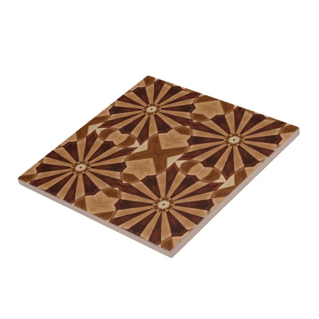 Ceramic Tile Brown (Side)