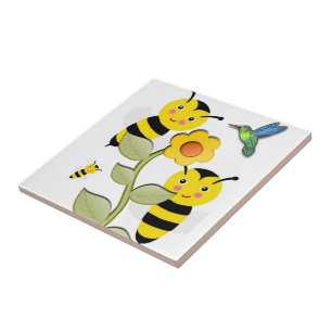 Ceramic Tile Bumblebee