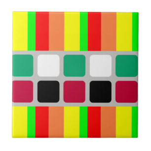 Ceramic Tile Colorful Colors