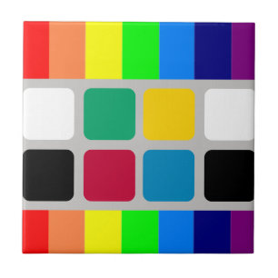 Ceramic Tile Colourful Colours
