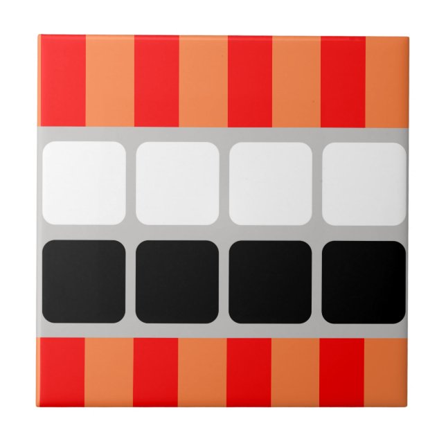 Ceramic Tile Colourful Colours (Front)