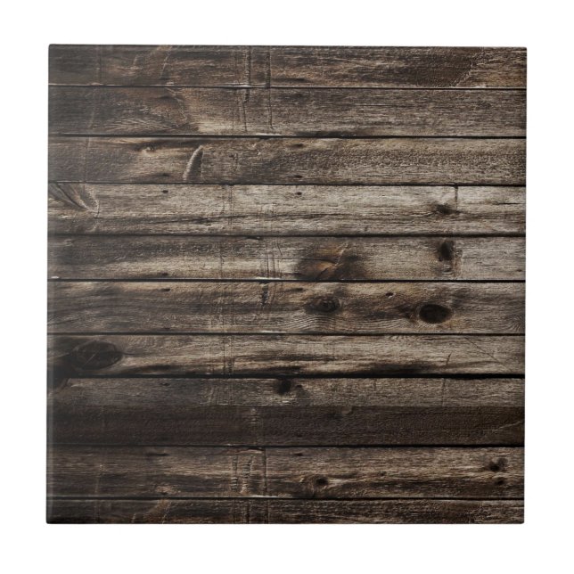 Ceramic Tile Colourful Colours Dark Wood (Front)