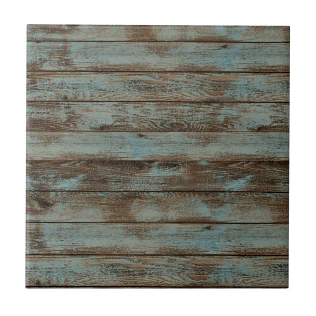 Ceramic Tile Colourful Colours Green Wood (Front)