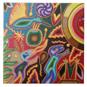 Ceramic Tile - Colourful Mexican Tile Pattern