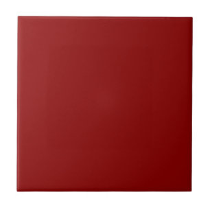 CERAMIC TILE - DARK RED