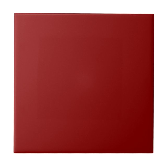 CERAMIC TILE - DARK RED (Front)