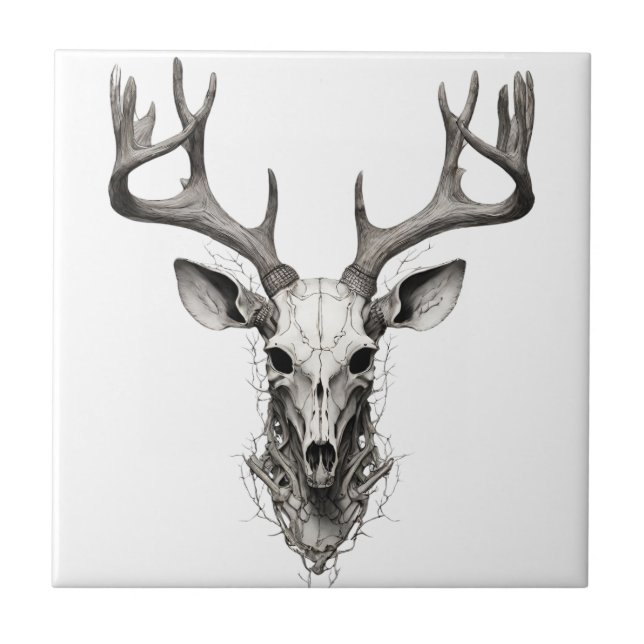 ceramic tile deer (Front)