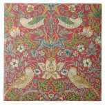 Ceramic tile fireplace William Morris designs 015<br><div class="desc">This is a ceramic wall tile,  printed with William Morris design,  give an elegant touch to your bathroom walls,  kitchen backsplashes or decorate around your fireplace for a vintage look.</div>