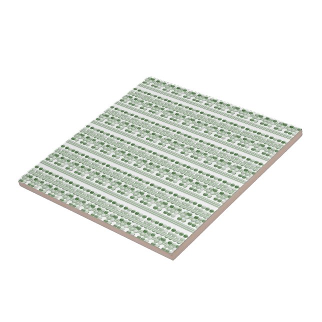 Ceramic Tile Green (Side)