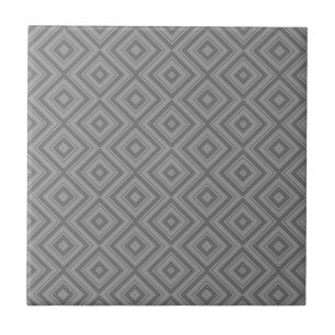 Ceramic Tile Grey Black Stripe
