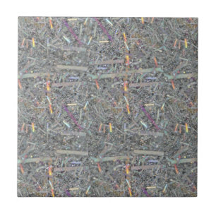 Ceramic Tile Grey Pattern