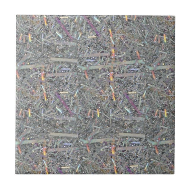 Ceramic Tile Grey Pattern (Front)