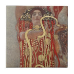 CERAMIC TILE : GUSTAV KLIMT  : HYGIEIA : 1907<br><div class="desc">CERAMIC TILE  :  GUSTAV KLIMT : HYGIEIA : 1907</div>