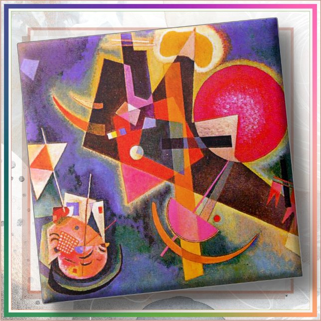CERAMIC TILE - "In Blue" - Wassily Kandinsky (Creator Uploaded)