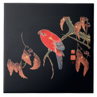 CERAMIC TILE : JAPANESE WOODBLOCK : ITÖ JUKUCHŪ