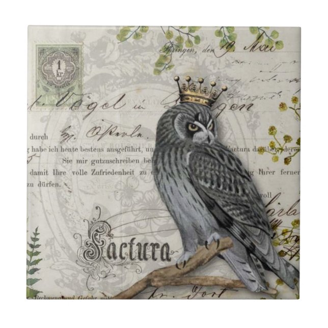 Ceramic Tile - King Falcon (Front)