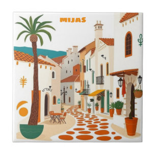 Ceramic tile Mijas Spain Bar Home decor decoration