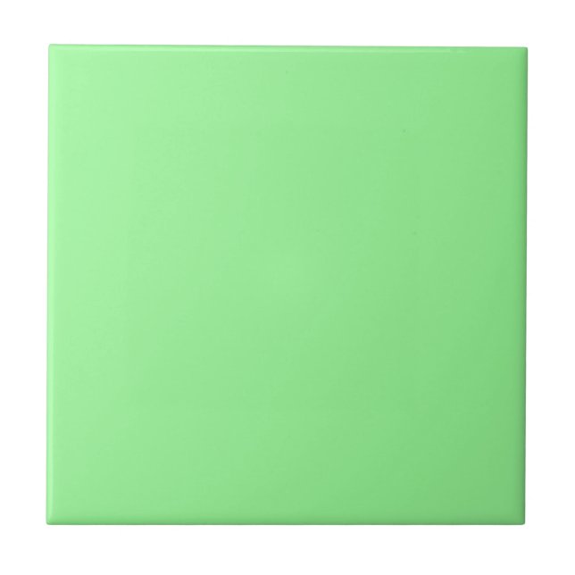 CERAMIC TILE - PALE GREEN (Front)