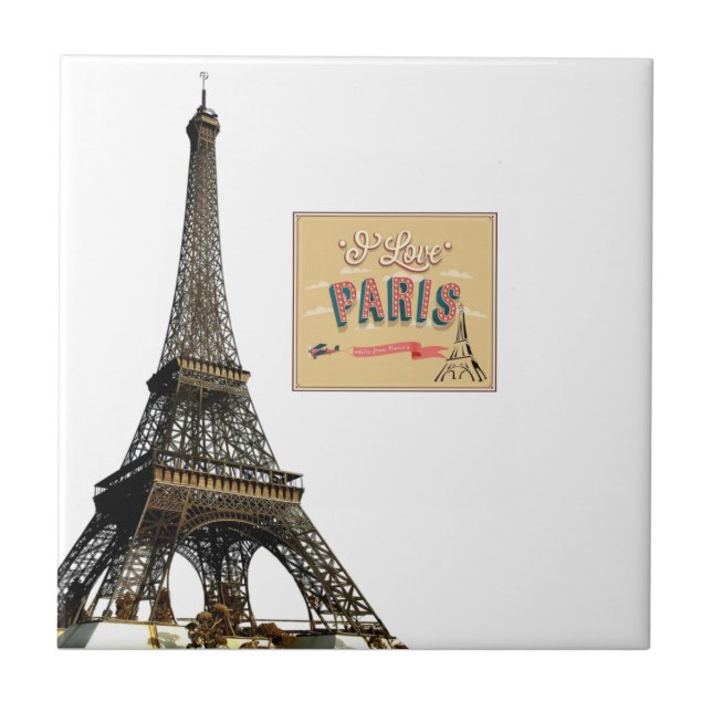 Ceramic Tile Paris France (Front)